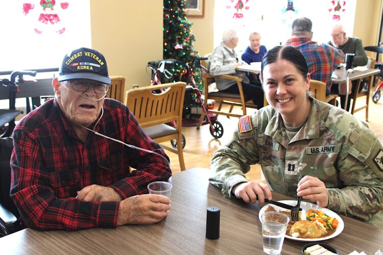 Christmas cheer for veterans